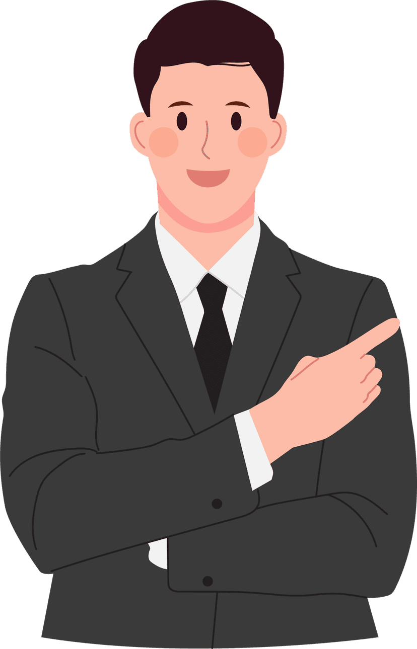 Professional advisor illustration